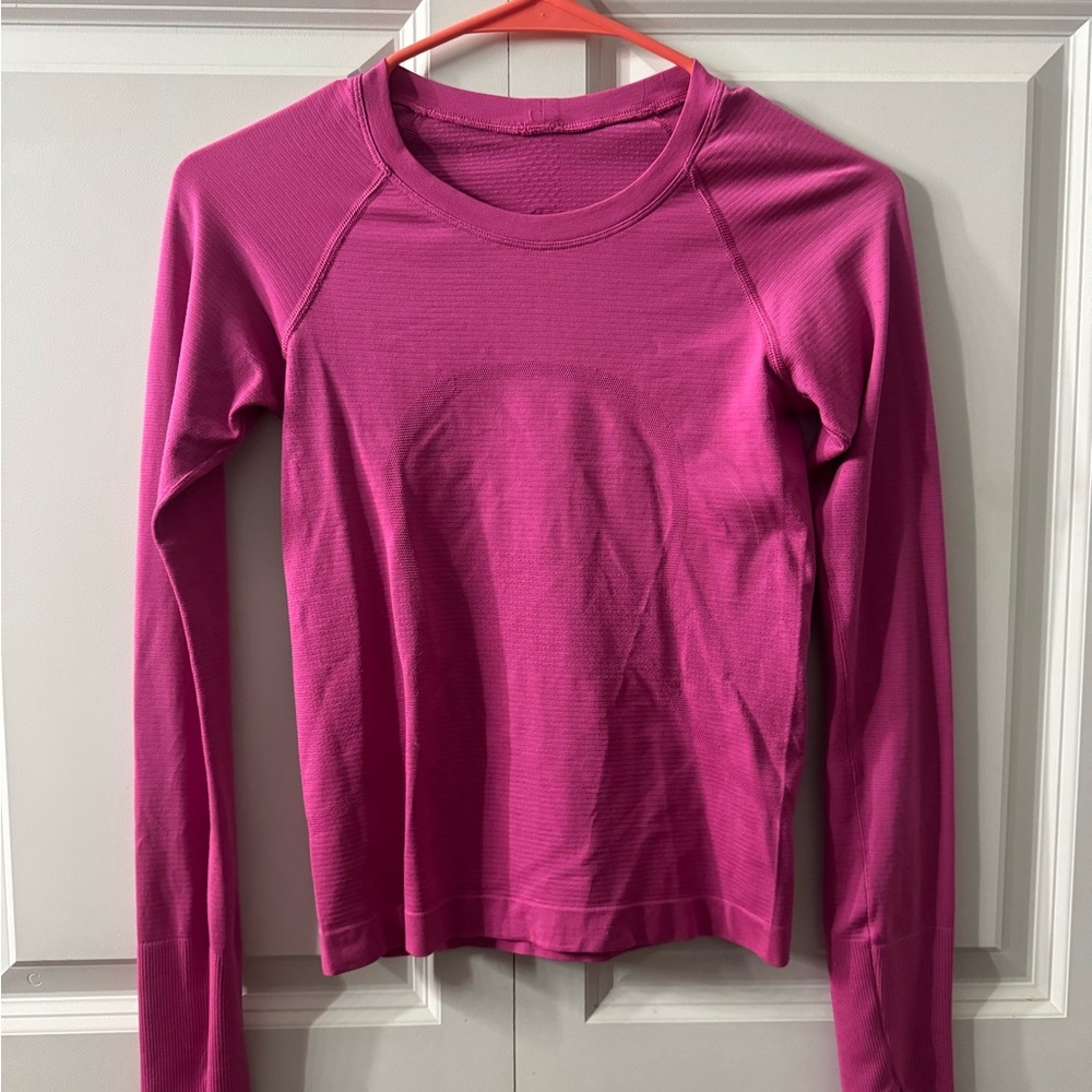 lululemon athletica Sonic Pink Swiftly Tech Long Sleeve